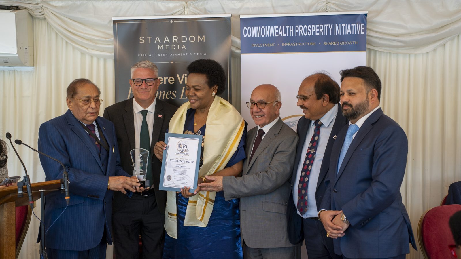 Presentation of a CPI Excellence Award
